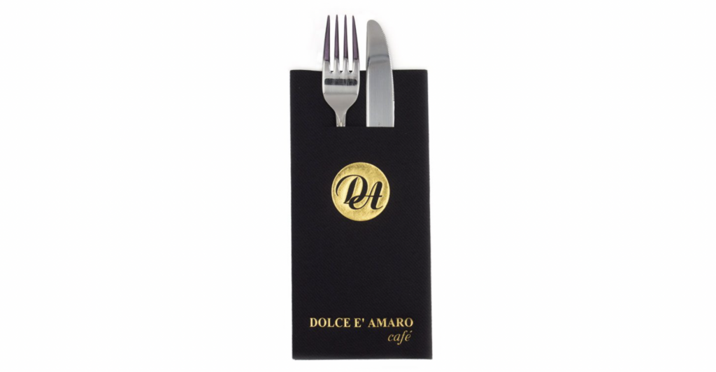Bedruckte Bestecktaschen